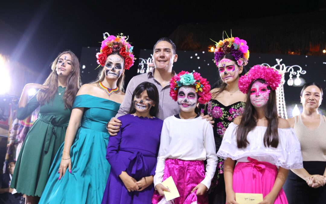 Concurso de Catrinas deslumbra en Sayulita como parte del Festival Internacional de Día de Muertos Bahía de Banderas 2024