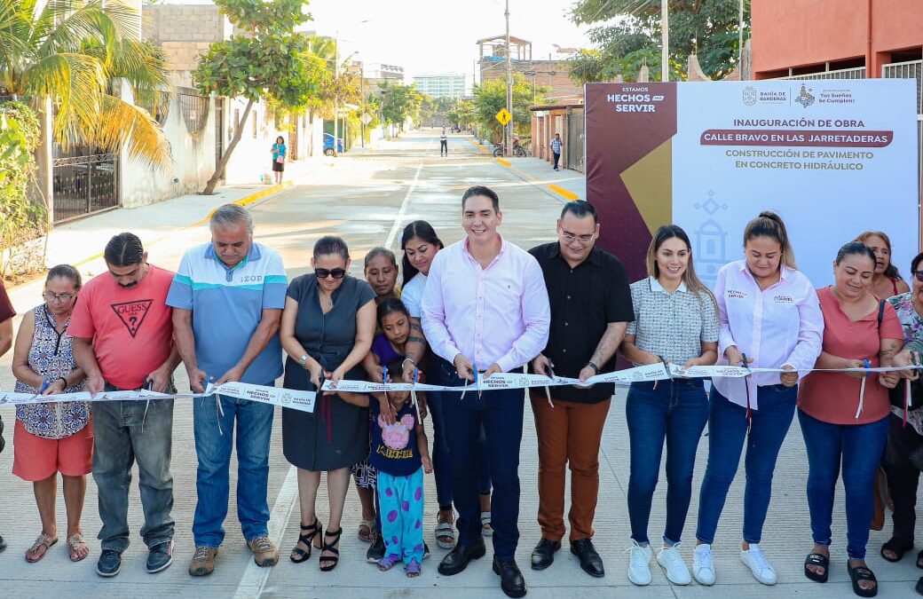 Héctor Santana entrega importante obra ahora en Jarretaderas