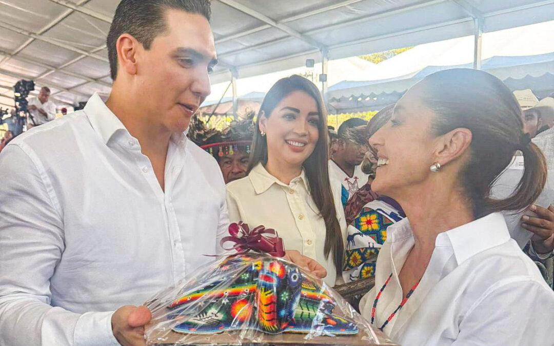 Claudia Sheinbaum, Navarro Quintero, y Héctor Santana inauguran en Bahía de Banderas el último tramo de la Autopista Jala-Puerto Vallarta